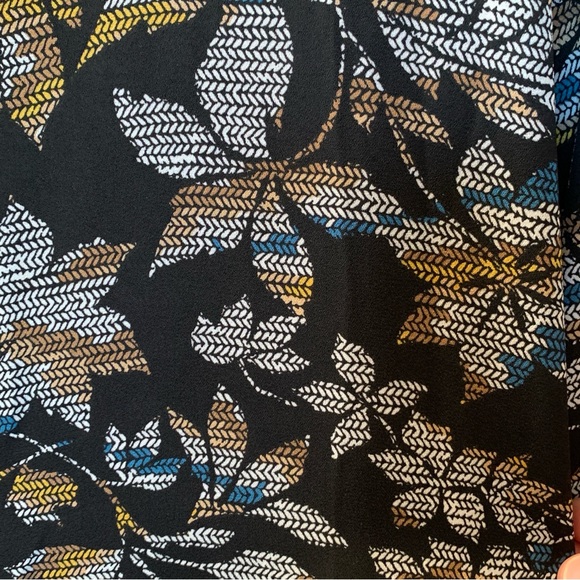 41 HAWTHORN Women’s Multicolor Floral V-Neck Blouse XXL - Picture 7 of 9